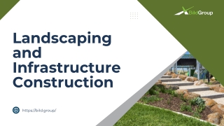 Landscaping & Infrastructure Construction: Building Beautiful Spaces
