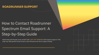 How to Contact Roadrunner Spectrum Email Support: A Step-by-Step Guide