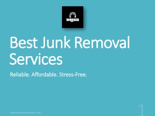 Best Junk Removal Services - Reliable Affordable Stress-Free