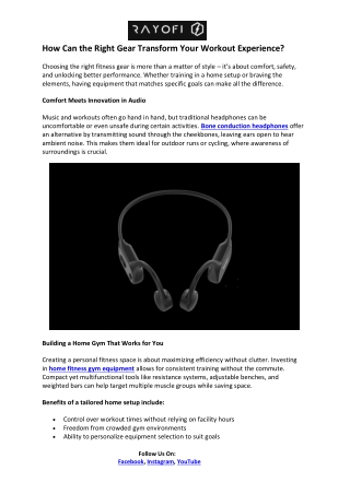 Rayofi English Blog August- Water Resistant Headphones for Swimming