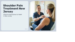 Find Effective Shoulder Pain Treatment New Jersey