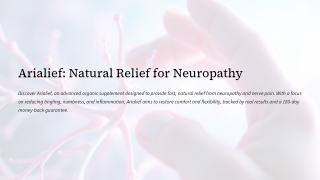 Arialief-Natural-Relief-for-Neuropathy