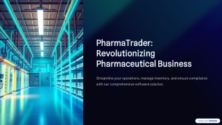 PharmaTrader-Revolutionizing-Pharmaceutical-Business