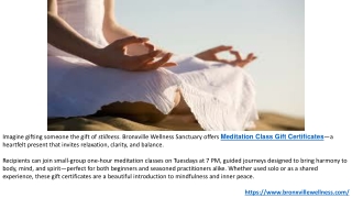 Gifting Relaxing Massage in Mount Vernon & Hartsdale at Bronxville Wellness.PPTX