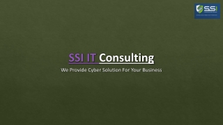 Expert IT Infrastructure Consulting in Munich | SSI IT Professional Solutions