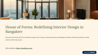 House of Forms | Bespoke Interior Design & Styling