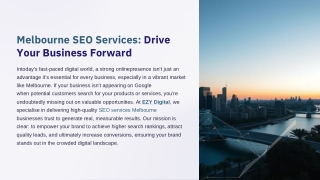 Boost your Ranking With Expert SEO Service in Melbourne