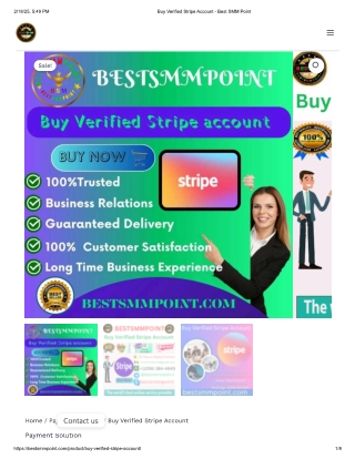 Buy Verified Stripe Accounts