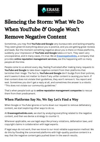 Remove unwanted youtube video