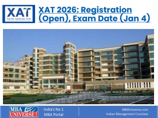 XAT-2026XAT 2026: Exam Date, Registration, Syllabus, Preparation