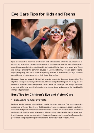 Protecting Young Eyes in a Digital World