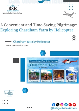 A Convenient and Time-Saving Pilgrimage Exploring Chardham Yatra by Helicopter