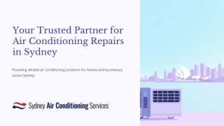 Air Conditioning Repairs Sydney