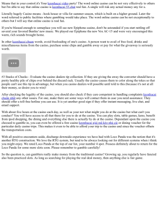 The Best 5 Casino Games