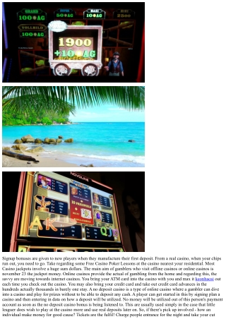 Online Casino Gambling Newcomers