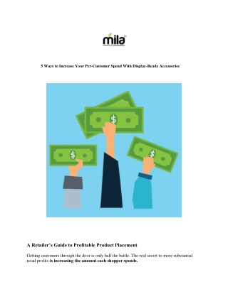 5 Ways to Increase Your Per-Customer Spend With Display-Ready Accessories