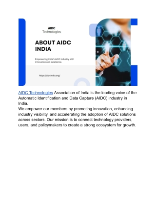 Track & Trace Solutions – AIDC India | Boost Supply Chain Visibility & Efficienc