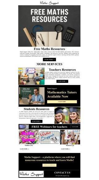 Maths Classroom Activities Online