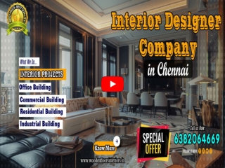 Office Interior Designers in Chennai