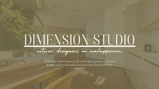 Interior Designers in Malappuram| Experienced