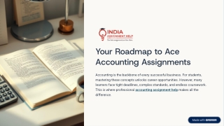 Your Roadmap to Ace Accounting Assignments