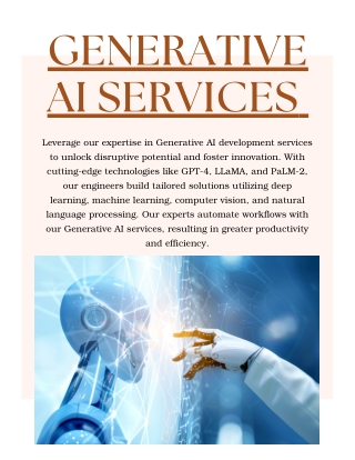 Generative AI Services