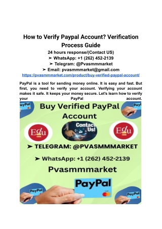 How to Verify Paypal Account_ Verification Process Guide