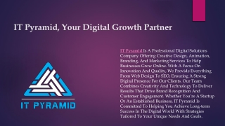 IT Pyramid, Your Digital Growth Partner