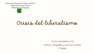 CRISISLIBERALISMOpowerpoint