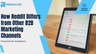 How Reddit Marketing Stands Apart from Other B2B Channels