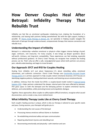 How Denver Couples Heal After Betrayal Infidelity Therapy That Rebuilds Trust.docx