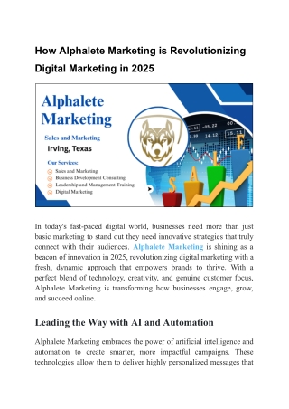 Alphalete Marketing Smart Strategies for Digital Growth