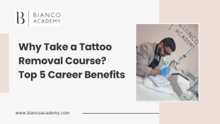 Why Take a Tattoo Removal Course? Top 5 Career Benefits
