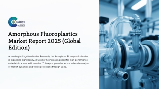 Amorphous Fluoroplastics Market Report