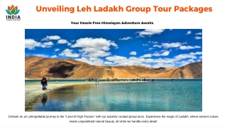 Leh Ladakh Group Tour Packages