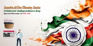 Ready to Try Laundry and Dry Cleaning Services with Independence Day Offers?
