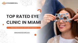 Contact Lens Exam Miami | Eyes On Brickell