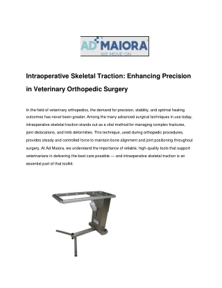 Intraoperative Skeletal Traction_ Enhancing Precision in Veterinary Orthopedic Surgery (1)