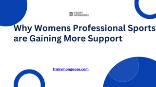 Why Womens Professional Sports are Gaining More Support10