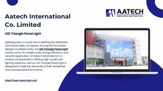 LED Triangle Panel Light - Aatech Led