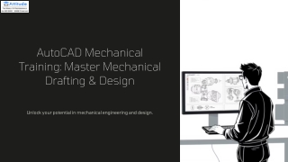 AutoCAD Mechanical Training: Master Mechanical Drafting & Design