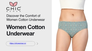 Ladies Underwear | Cotton Panties for Women – Chic Woman Pastel Lingerie