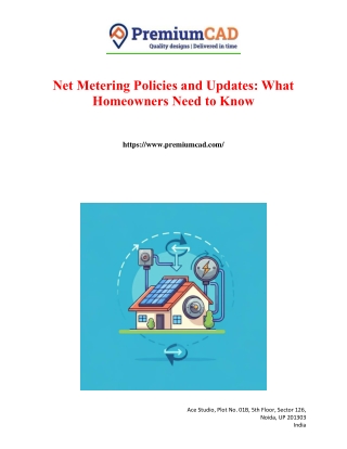 Net Metering Policies and Updates