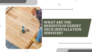 Skilled Patio and Terrace Upgrade Experts