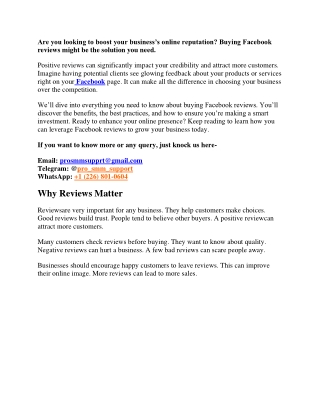 Buy FB Review Account Today – 100% Verified & Active Profiles