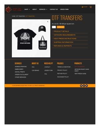 Best DTF transfers in Gastonia NC