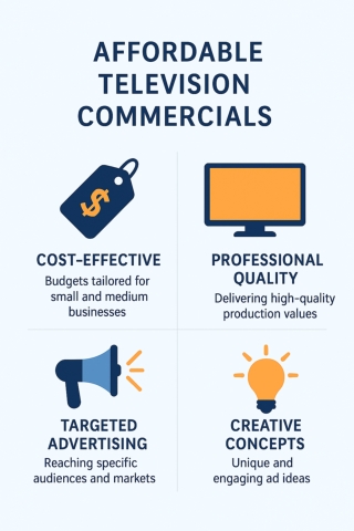 Affordable television commercials