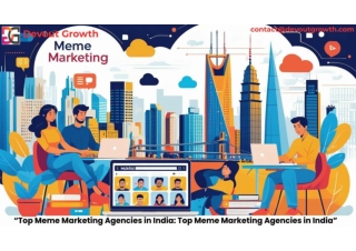 Top Meme Marketing Agencies in India Elevate Your Brand's Online Presence in 2025