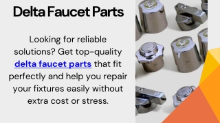 Delta Faucet Parts