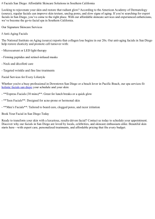 18_##facials_san_diego##_affordable_skincare_article